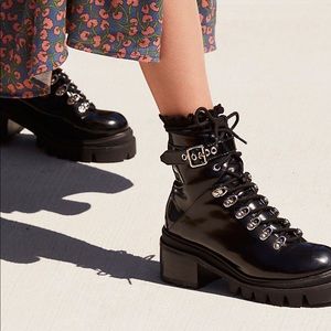 Jeffrey Campbell Lace Up Boots